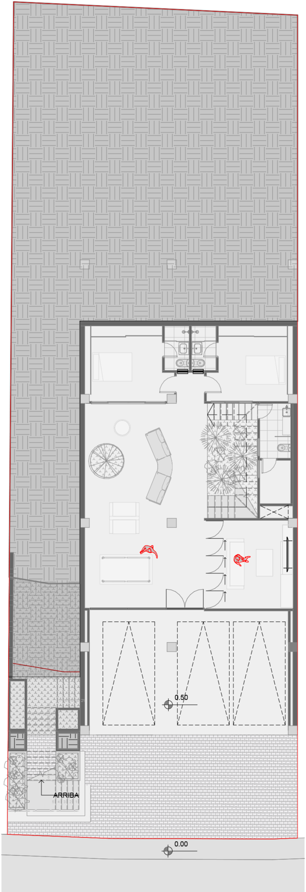 CASA GH1B — Floor plan — Basement
