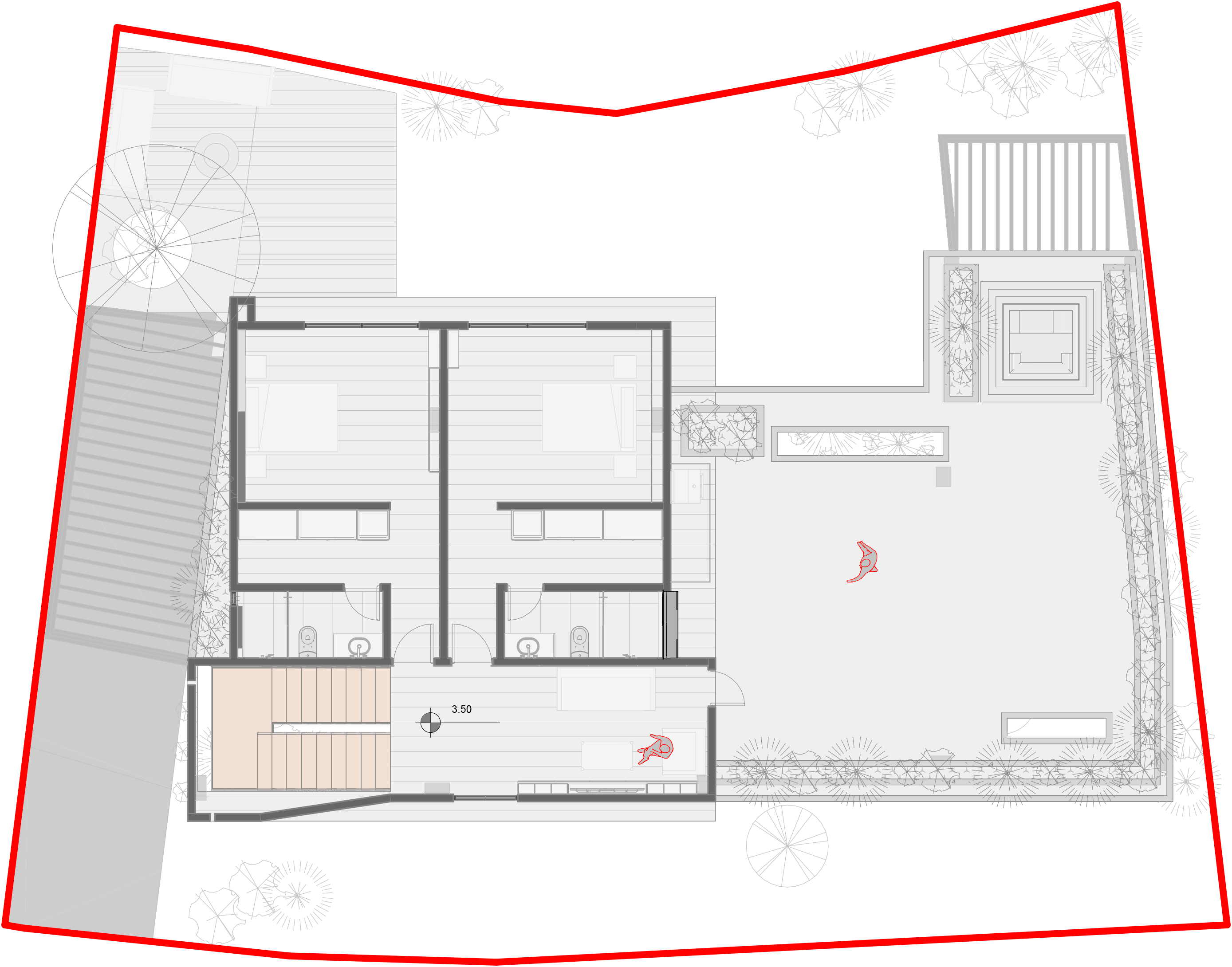 CASA GH18C — Floor plan — Second level