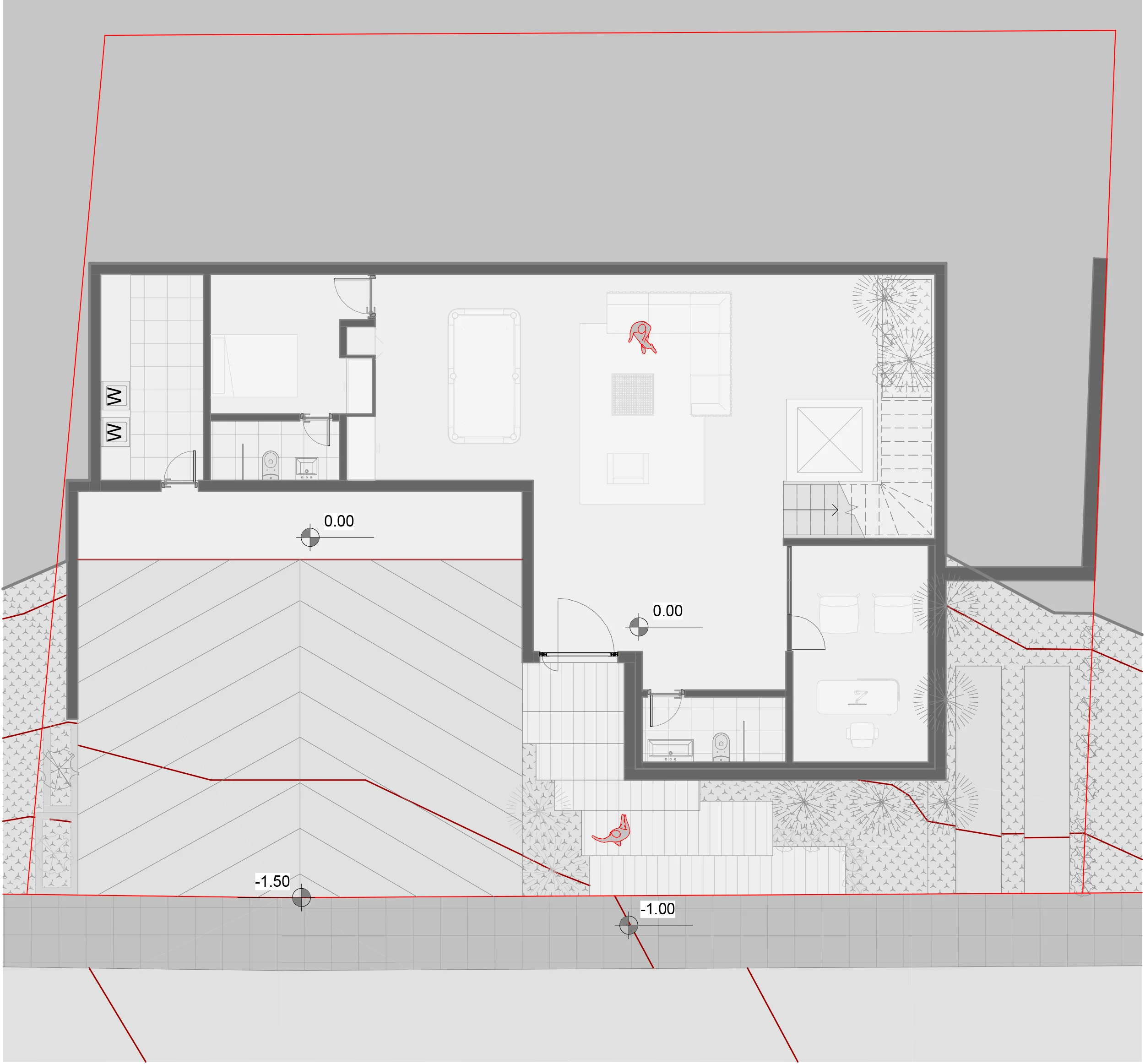CASA GH12D — Floor plan — First level